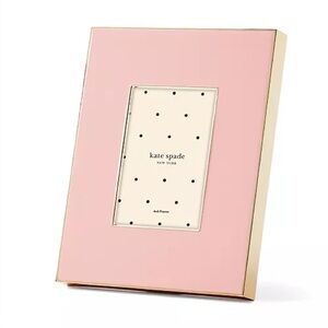 Kate Spade Make It Pop 4x6 Pink Photo Frame
